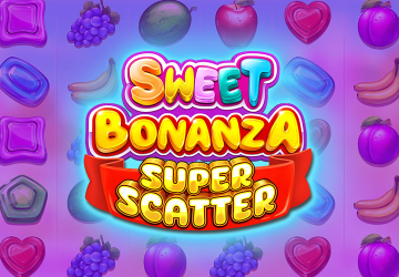 Слот Sweet Bonanza Super Scatter в UP X